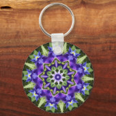 Iris Mandala Sleutelhanger (Voorkant)