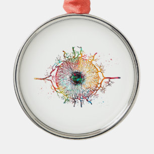 Iris Metalen Ornament