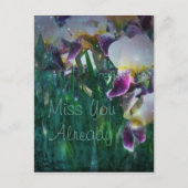 Iris Miss You Reready Briefkaart (Voorkant)