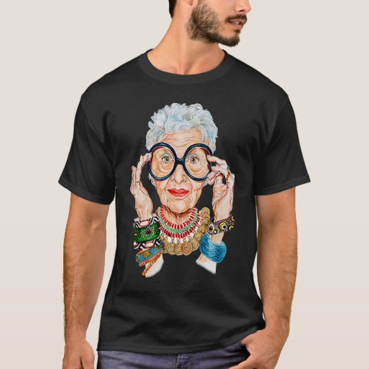 Iris Mode Apfel is uiteindelijk een vorm van zelf- T-shirt (Voorkant)