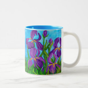Iris-Mok Tweekleurige Koffiemok