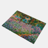 Iris Monet Tuin Giverny bloemen Deurmat (Schuin)