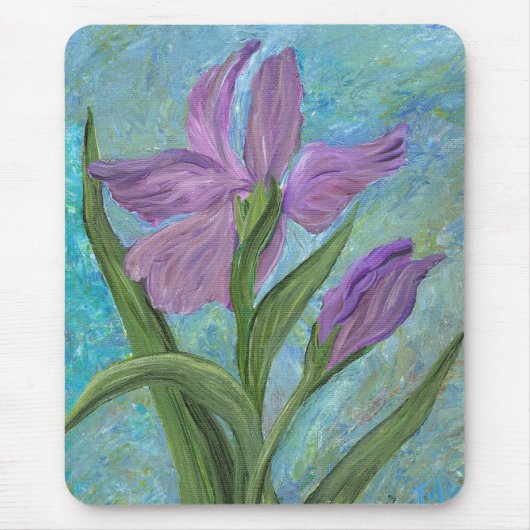 Iris Mousepad Muismat (Voorkant)