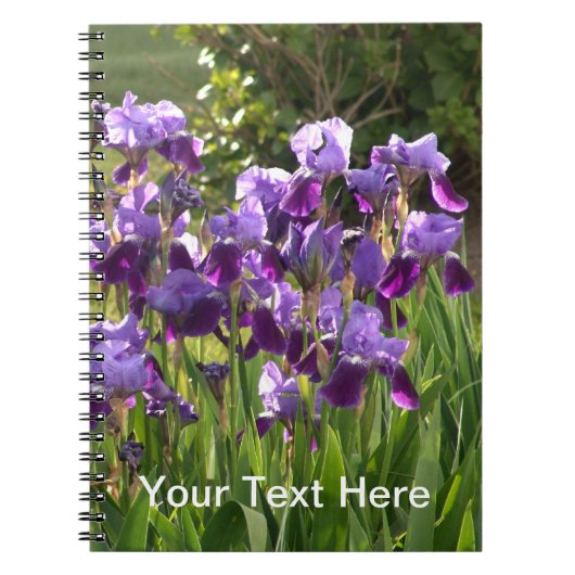 Iris notebook notitieboek (Voorkant)