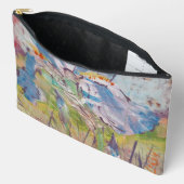 Iris op collage-schilderij / Kunstenaar Larry Lere Etui (Open)