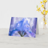 Iris op de Moonlite Art Card Kaart (Gele Bloem)