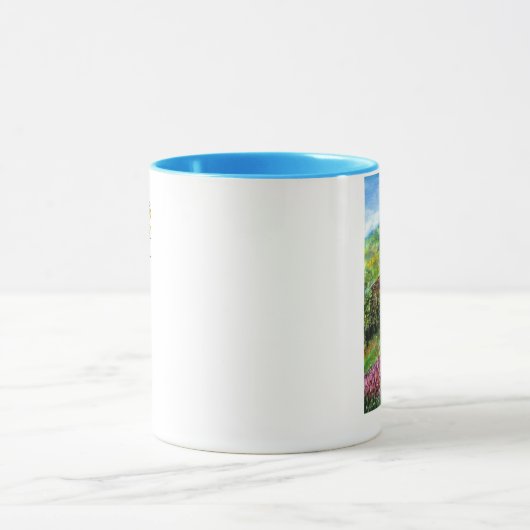 IRIS OP HET PLATTELAND VAN TOSCANE MOK (Midden)