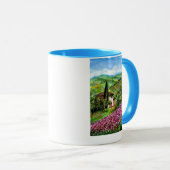 IRIS OP HET PLATTELAND VAN TOSCANE MOK (Voorkant rechts)