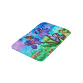Iris op Sunrise Bathmat Badmat (Gekanteld)