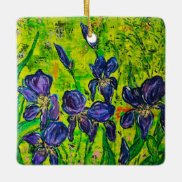 Iris Ornament