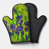 Iris ovenhandschoen ovenwant (Voorkant / Achterkant)