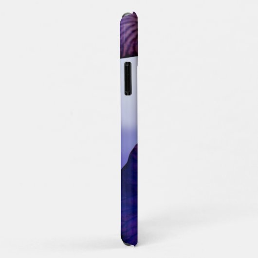 Iris Paarse aanloopfoto met geratuurde citaat Case-Mate iPhone Case (Achterkant/rechts)