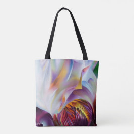 Iris (paarse en witte) Tas