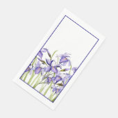 Iris Papieren gastendoekjes of servetten (Hoek)