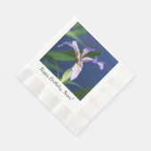 Iris Party Napkins aanpassen Servet (Hoek)