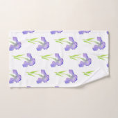 Iris Pattern Bad Handdoek (Handdoek)