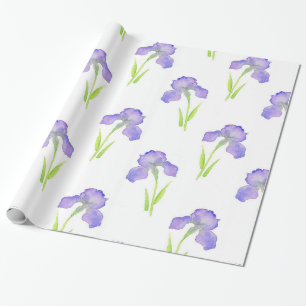 Iris Pattern Cadeaupapier