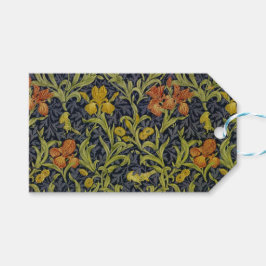 Iris Pattern (door William Morris) Cadeaulabel