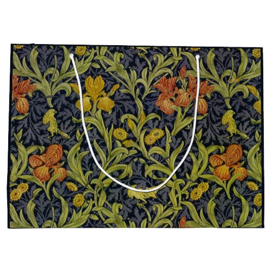 Iris Pattern (door William Morris) Groot Cadeauzakje (Achterkant)