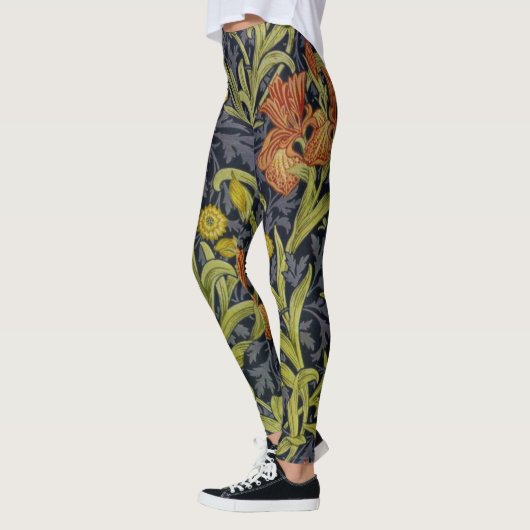 Iris Pattern (door William Morris) Leggings (Links)