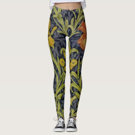 Iris Pattern (door William Morris) Leggings