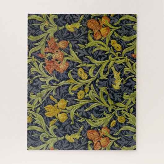 Iris Pattern (door William Morris) Legpuzzel (Verticaal)