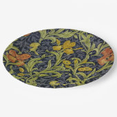 Iris Pattern (door William Morris) Papieren Bordje (Gekanteld)