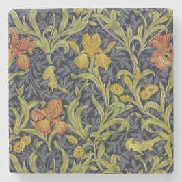 Iris Pattern (door William Morris) Stenen Onderzetter