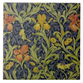 Iris Pattern (door William Morris) Tegeltje