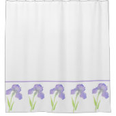 Iris Pattern Douchegordijn (Voorkant)