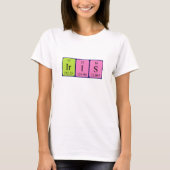Iris periodiek table name shirt (Voorkant)