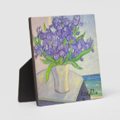 Iris Plaque Fotoplaat (Voorkant)