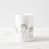 Iris Porselein Kop (Voorkant)