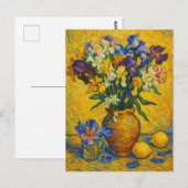 Iris Postcard Briefkaart (Voorkant / Achterkant)