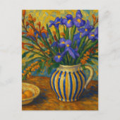 Iris Postcard Briefkaart (Voorkant)