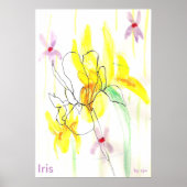 iris poster (Voorkant)
