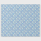 Iris Print Wrapping Paper Cadeaupapier (Vlak)