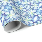 Iris Print Wrapping Paper Cadeaupapier (Rol Hoek)