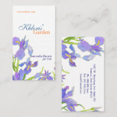 Iris professionele bloemist Visitekaartje (Voorkant / Achterkant)