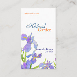  Iris professionele bloemist Visitekaartje