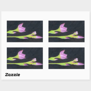 Iris Rechthoekige Sticker