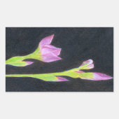 Iris Rechthoekige Sticker (Voorkant)