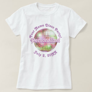 Iris Retro Disco Bal PERSOONLIJKE T-Shirt