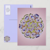 Iris Ring Briefkaart (Voorkant / Achterkant)