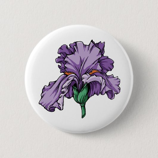 Iris Ronde Button 5,7 Cm (Voorkant)