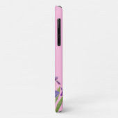 Iris roze Case-Mate iPhone case (Achterkant/links)