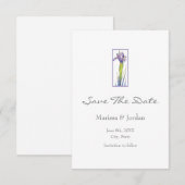 Iris Save The Date (Voorkant / Achterkant)