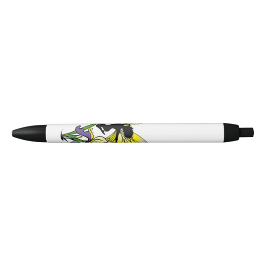 Iris Schaduwfee Zwarte Inkt Pen (Voorkant)