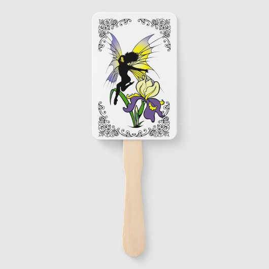 Iris Shadow Fairy Handwaaier (Achterkant)