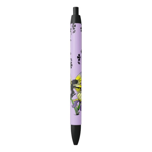 Iris Shadow Fairy Zwarte Inkt Pen (Voorkant Verticaal)